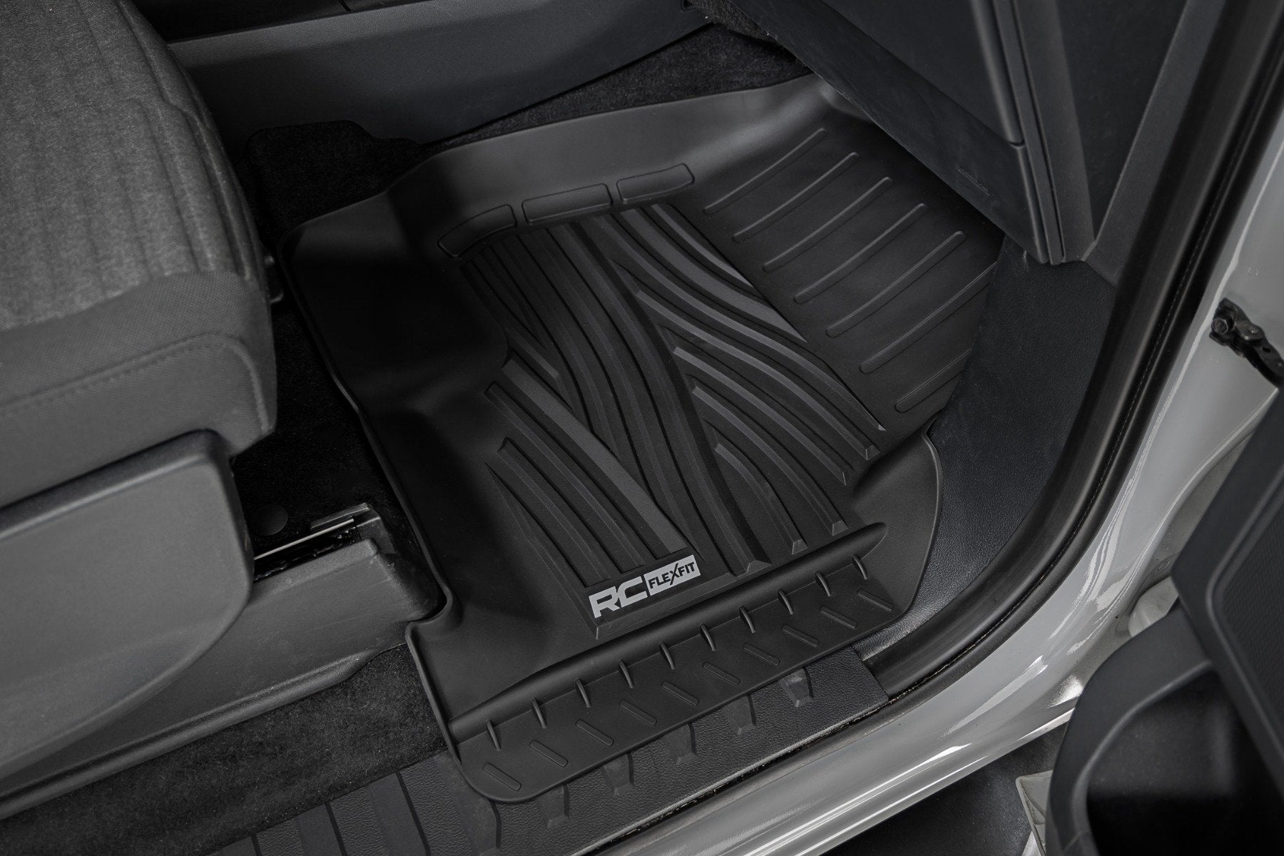 Flex-Fit Floor Mats | Front | Ford F-150 (15-26)/F-150 Lightning (22-26)/Raptor (17-25)