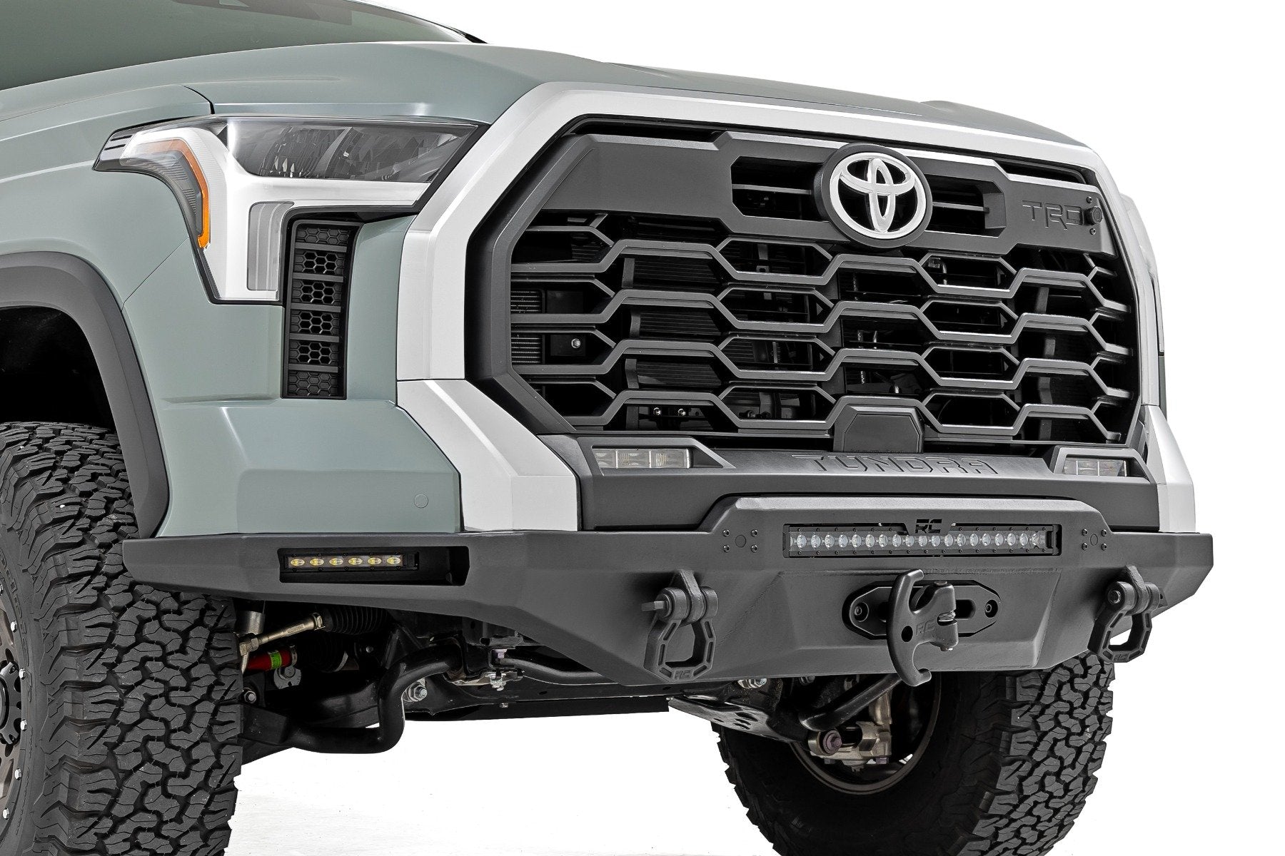 Hybrid Front Bumper | 12000S | Blk LED | Toyota Tundra 2WD/4WD (2022-2026)