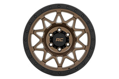 Rough Country 78 Series Wheel | Simulated Beadlock | Bronze/Black | 18x9 | 6x5.5 | +0mm