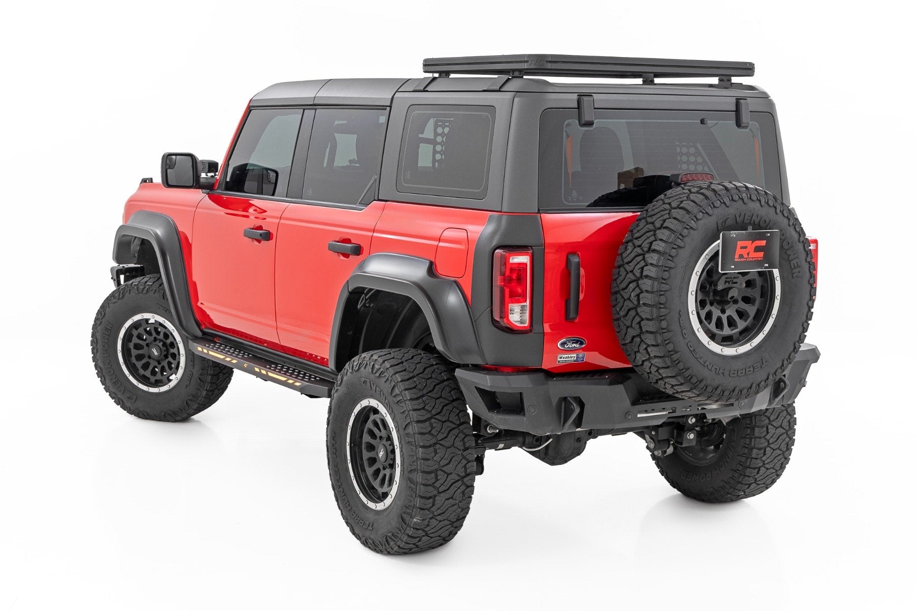 AC2 Running Boards | Amber/White | 4-Door | Ford Bronco (2021-2025)