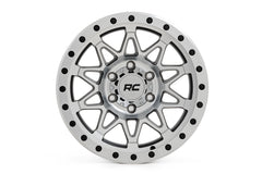 Rough Country 78 Series Wheel | Simulated Beadlock | Full Machine | 18x9 | 6x5.5 | -12mm