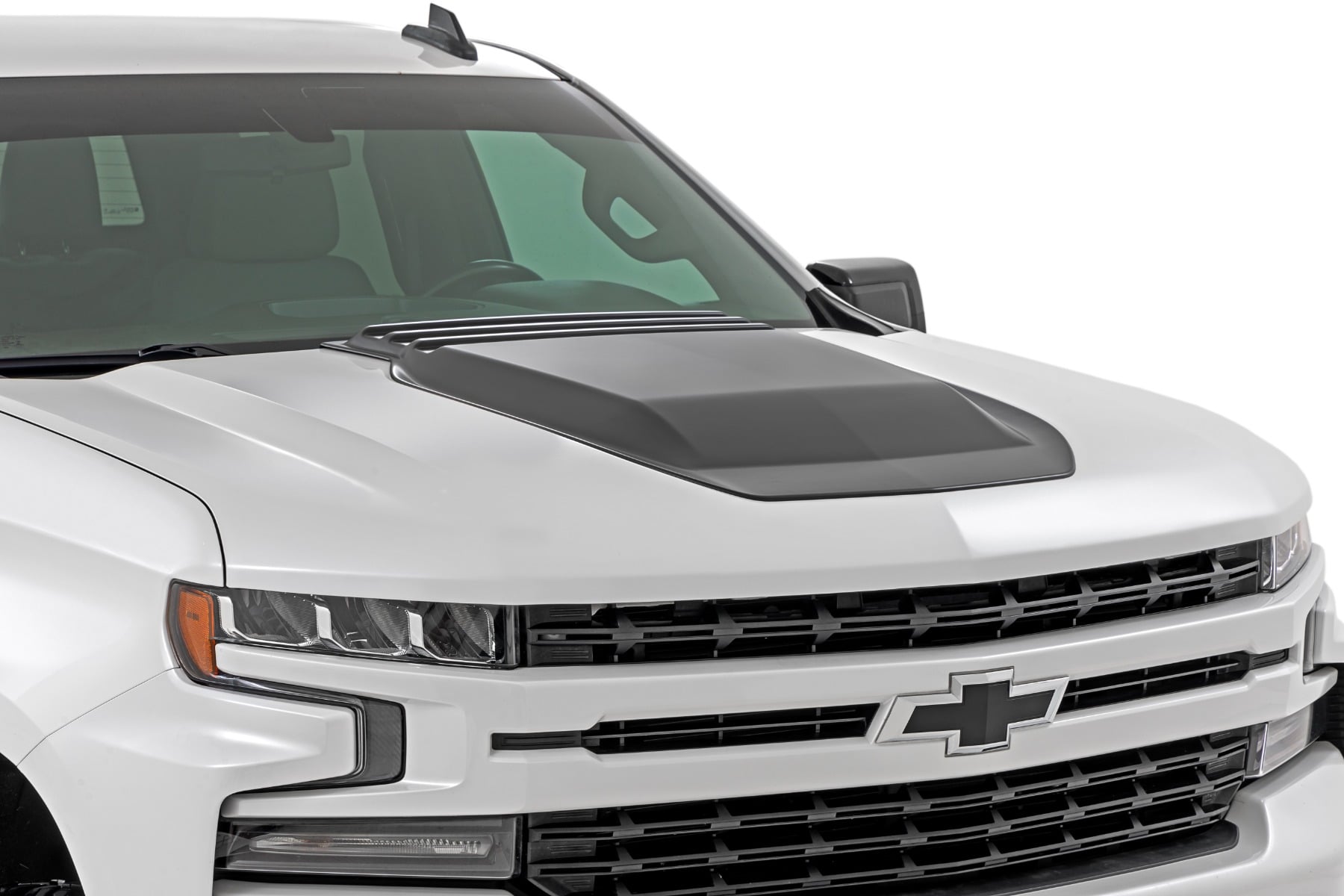 Hood Scoop | GXD Sterling Grey Metallic | Chevy Silverado 1500 2WD/4WD (19-26)
