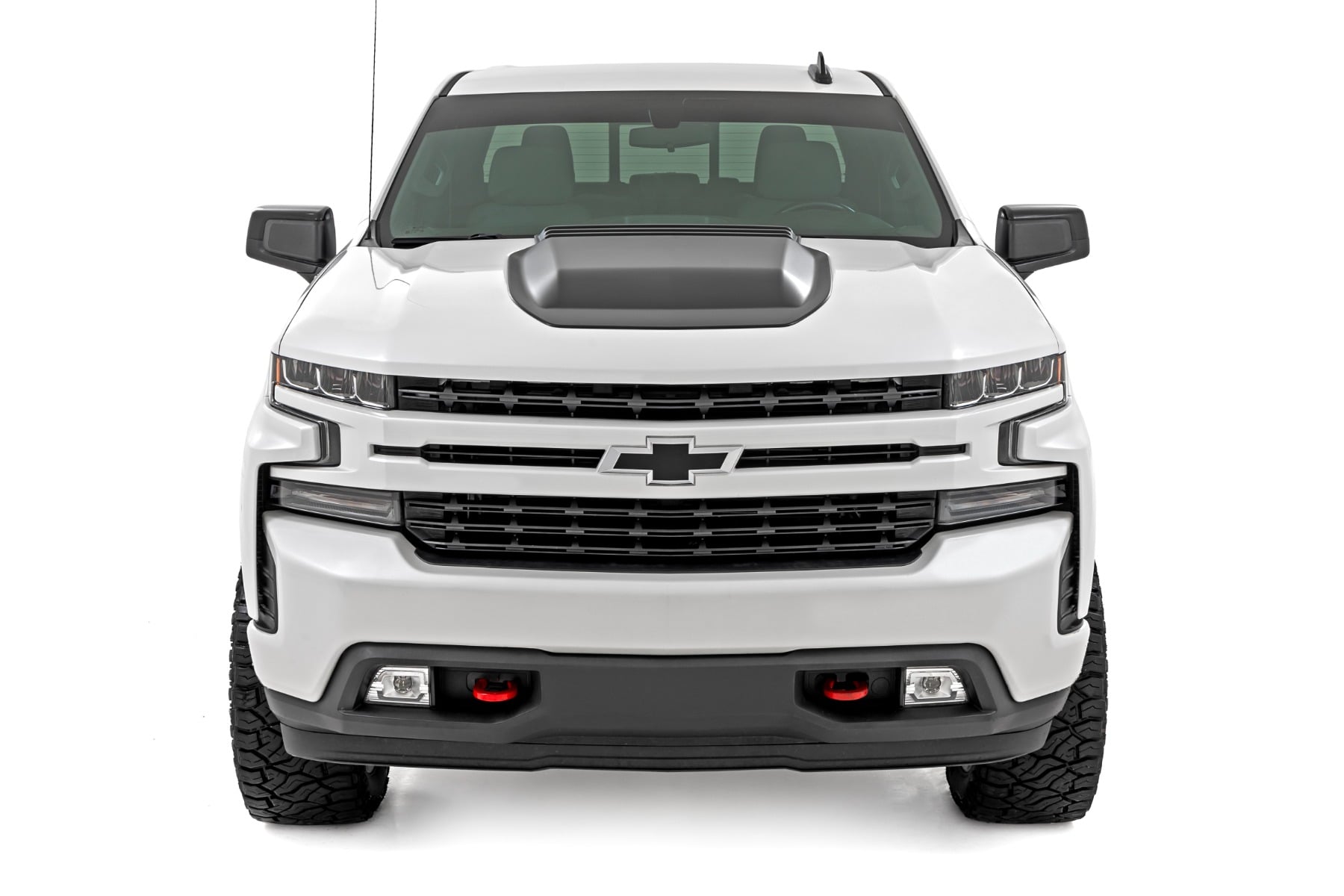 Hood Scoop | GCN Victory Red | Chevy Silverado 1500 2WD/4WD (2019-2026)