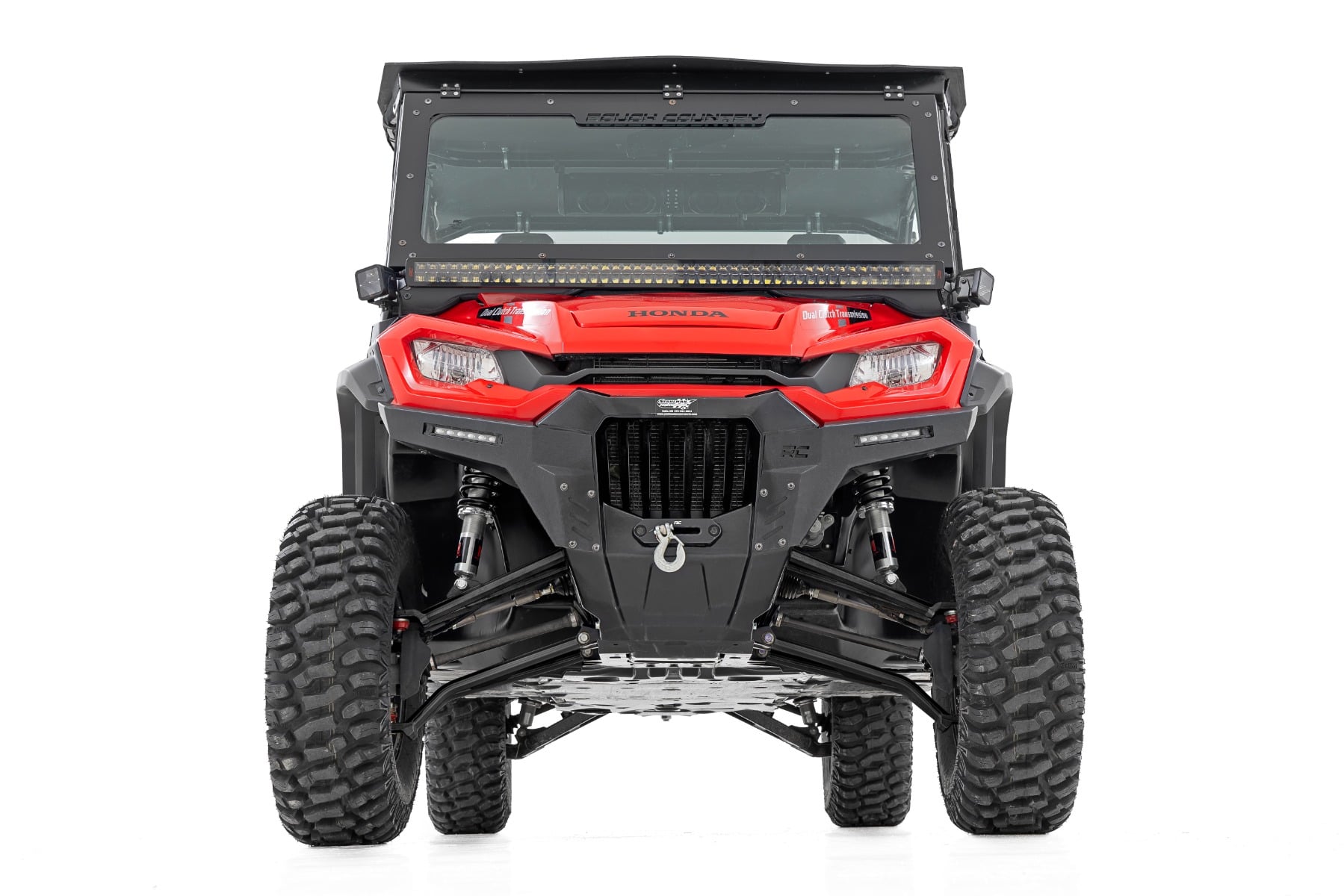 Aluminum Control Arms | High Clearance w/ 2" Forward Offset | Honda Pioneer 1000-6