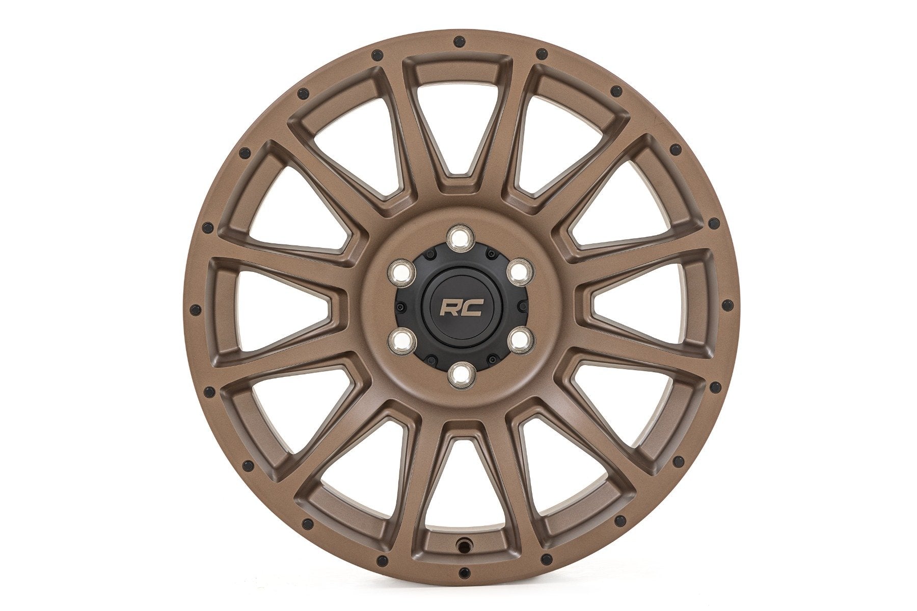 Rough Country 90 Series Wheel | One-Piece | Bronze | 18x9 | 6x135 | -12mm