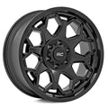 Rough Country 80 Series Wheel | One-Piece | Semi Gloss Black | 20x9 | 8x165 | 0mm