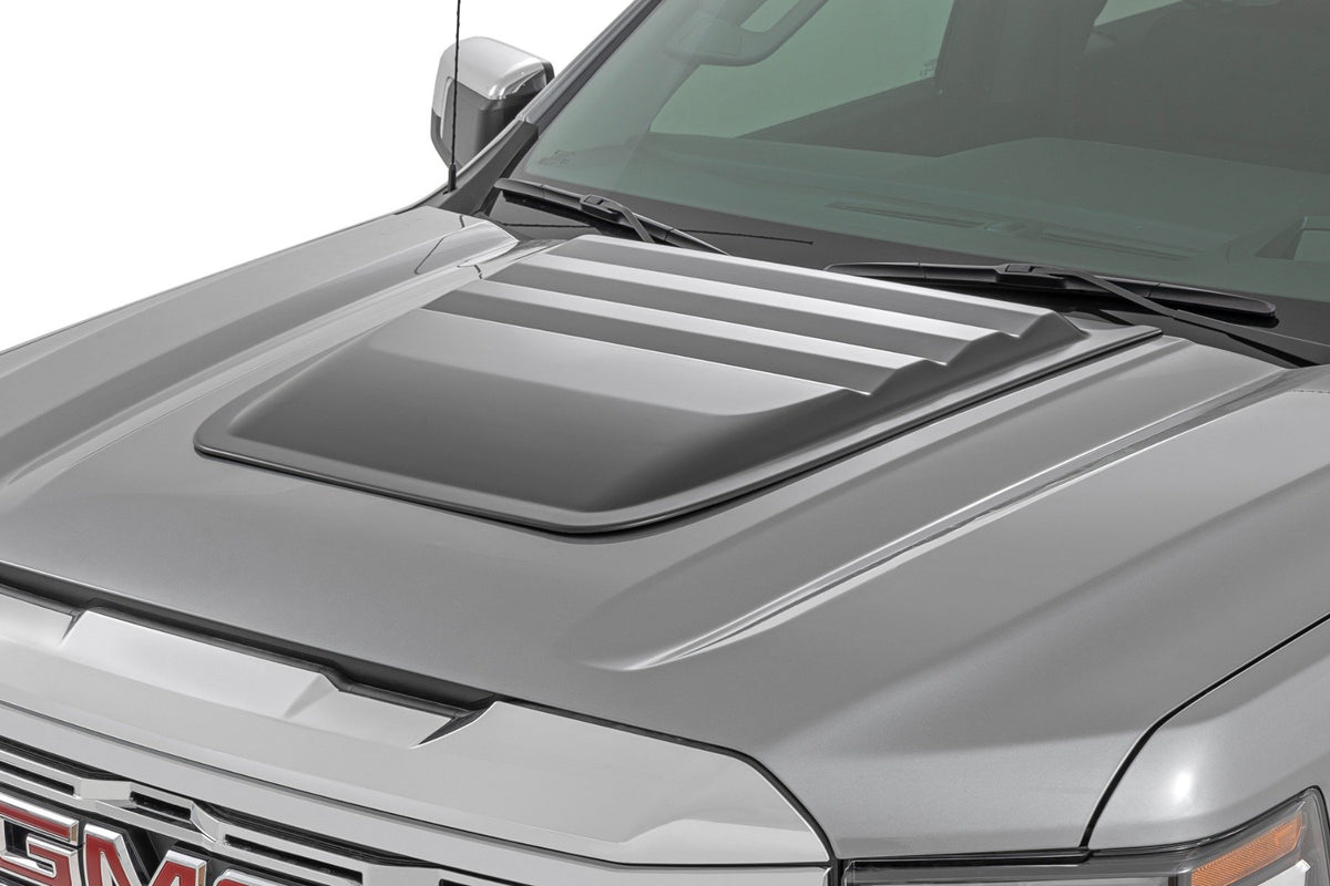 Hood Scoop | GBA Black | GMC Sierra 1500 2WD/4WD (2019-2026)