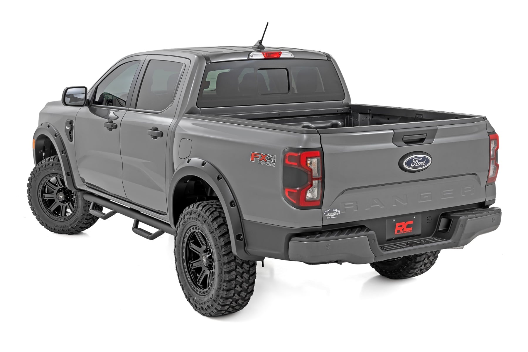 Pocket Fender Flares | M7 Carbonized Gray | Ford Ranger 2WD/4WD (2024-2026)