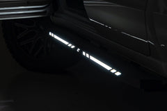 AC2 Running Boards | Amber/White | Crew Cab | Chevy/GMC 1500/2500HD/3500HD (19-26)