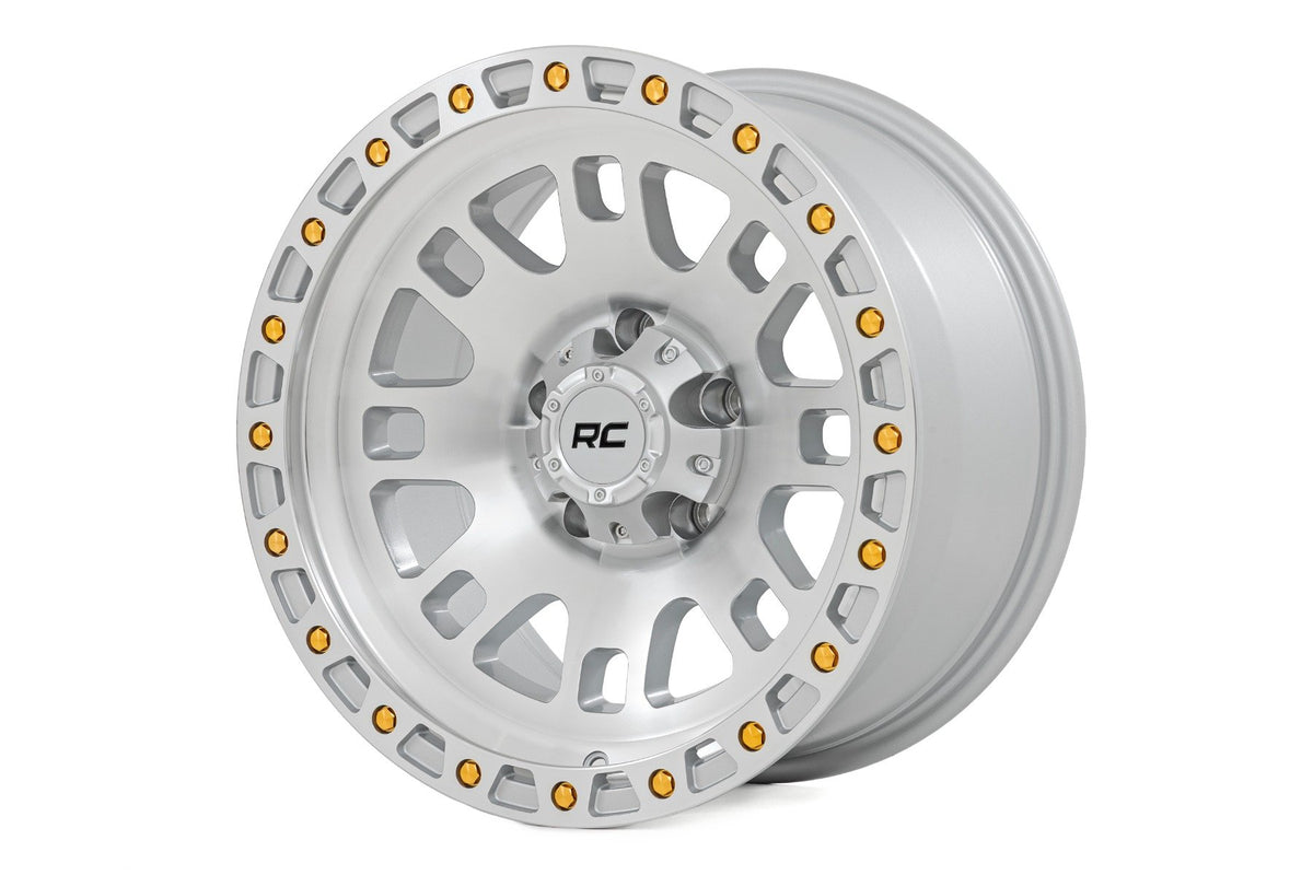 Rough Country 82 Series Wheel | One-Piece | Full Machined | 17x9 | 5x5 | -12mm