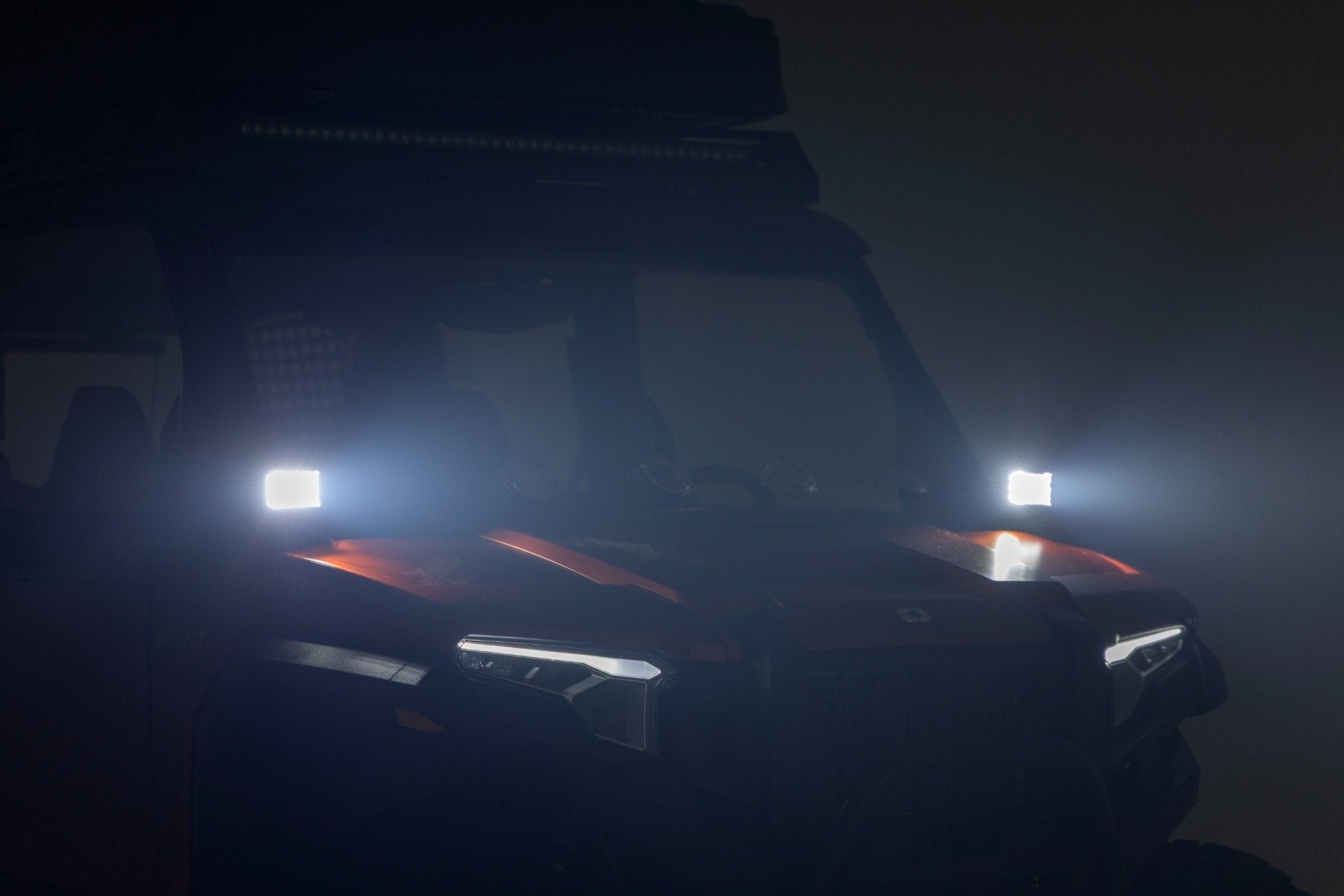 LED Light Kit | Front Mount | 2" Black Pair | Polaris XPEDITION ADV 5