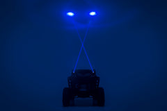Laser Whip Light Kit | RGBW | 2400 Lumens | Pair