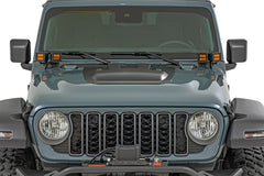 Hood Scoop | PBJ Hydro Blue | Jeep Gladiator JT/Wrangler JL 4WD (2018-2026)