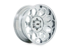 Rough Country 77 Series Wheel | One-Piece |Chrome | 22x12 | 6x135 | -44mm