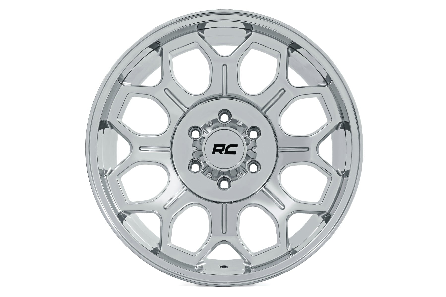 Rough Country 77 Series Wheel | One-Piece | Chrome | 20x9 | 6x5.5 | 0mm