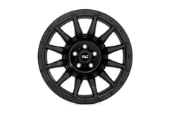 Rough Country 90 Series Wheel | One-Piece | Gloss Black | 20x9 | 6x5.5 | 0mm
