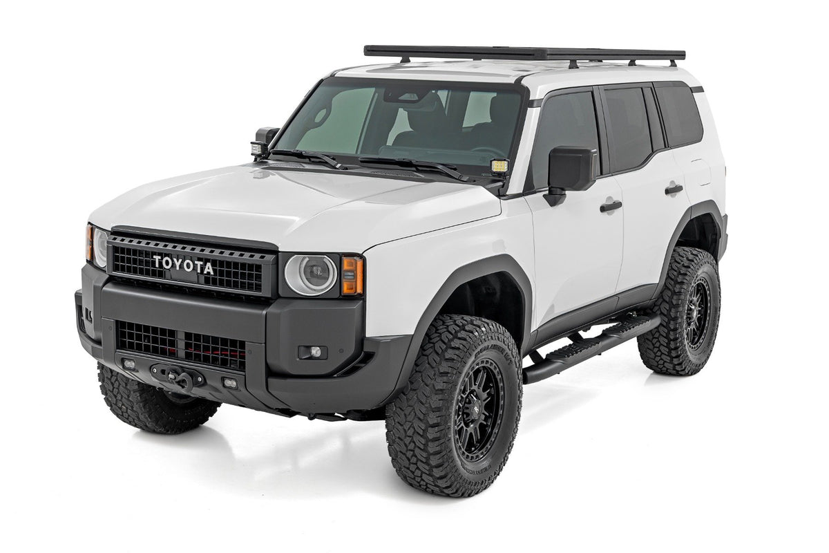 Oval Nerf Steps | Black | Toyota Land Cruiser 4WD (2024-2026)