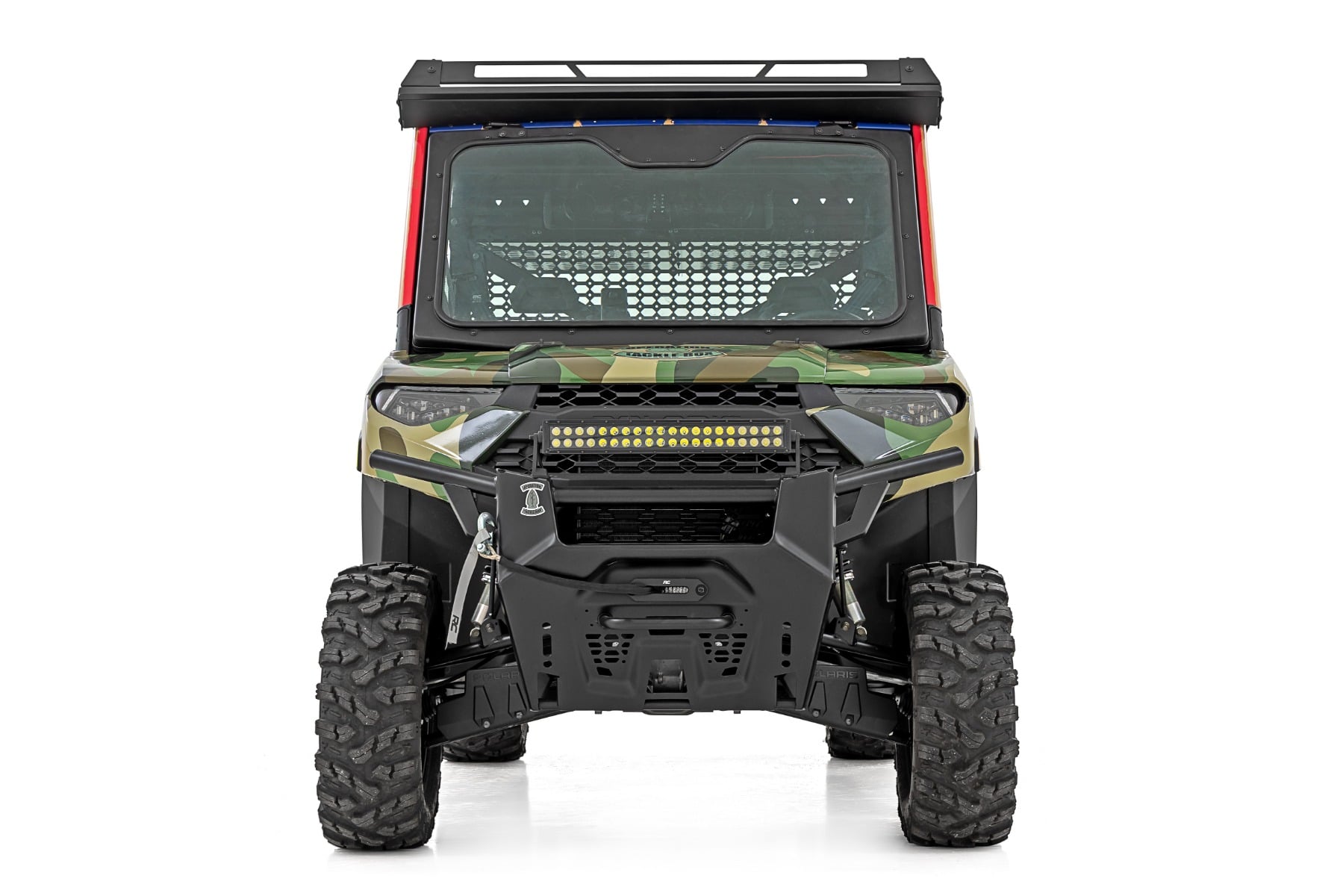 Electric Tilt Windshield | Glass | Formed Frame | Polaris Ranger XP 1000