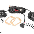 2 Inch Black Series LED Light Pods | Flush Mount | Amber DRL