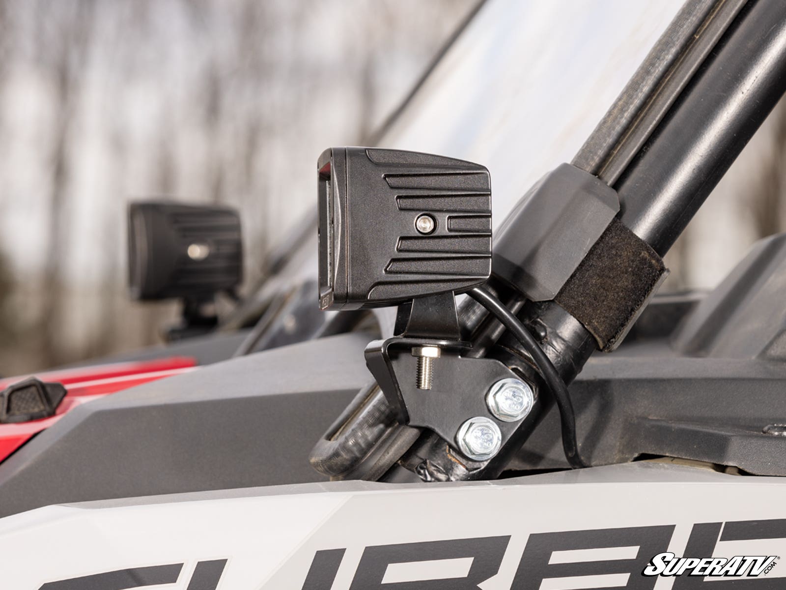 Polaris RZR Cube Light Mounting Brackets - No Lights