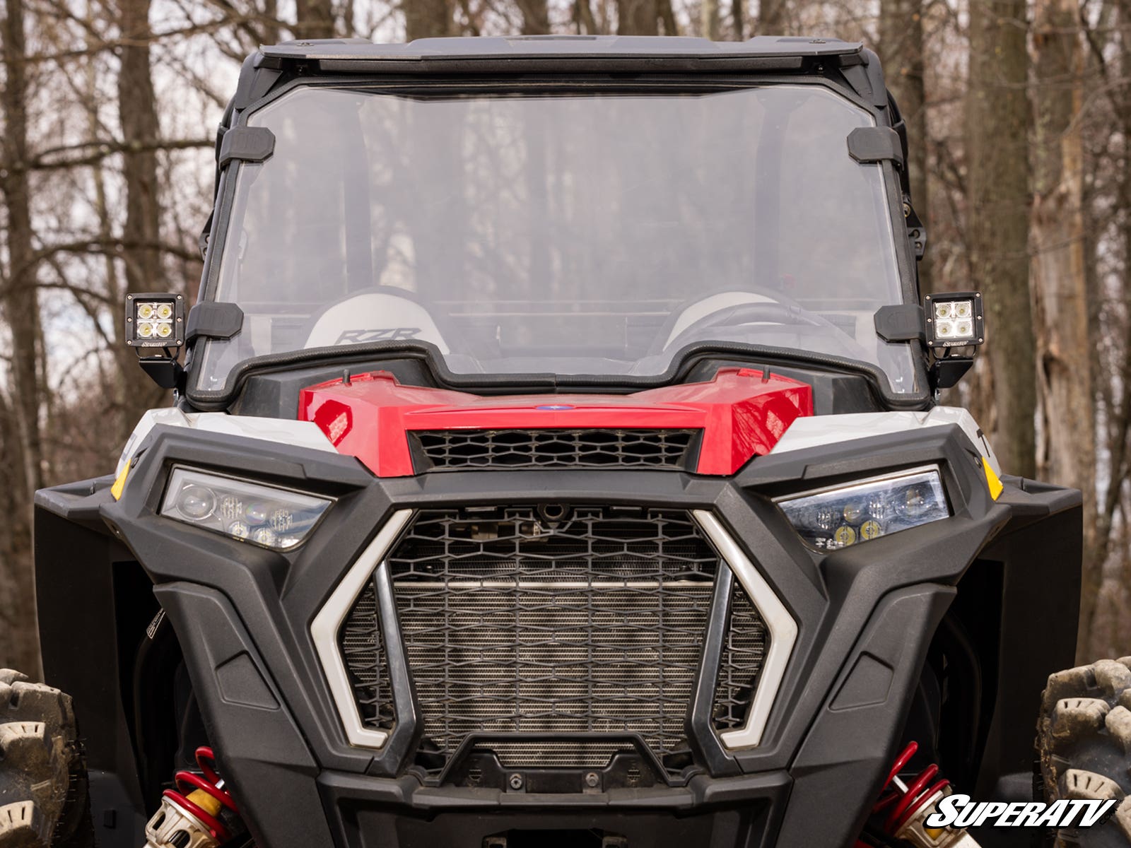 Polaris RZR Cube Light Mounting Brackets