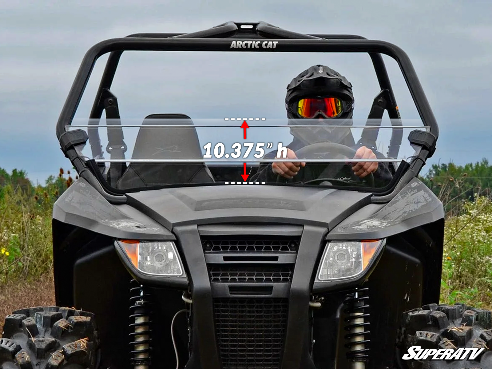 Arctic Cat Wildcat Trail Half Windshield