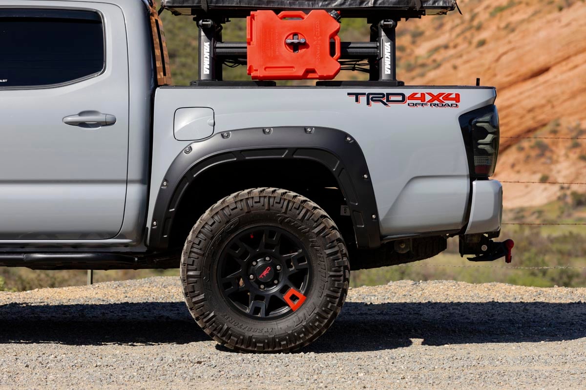 Defender Fender Flares | 8T0 Blazing Blue | Toyota Tacoma 2WD/4WD (16-23)