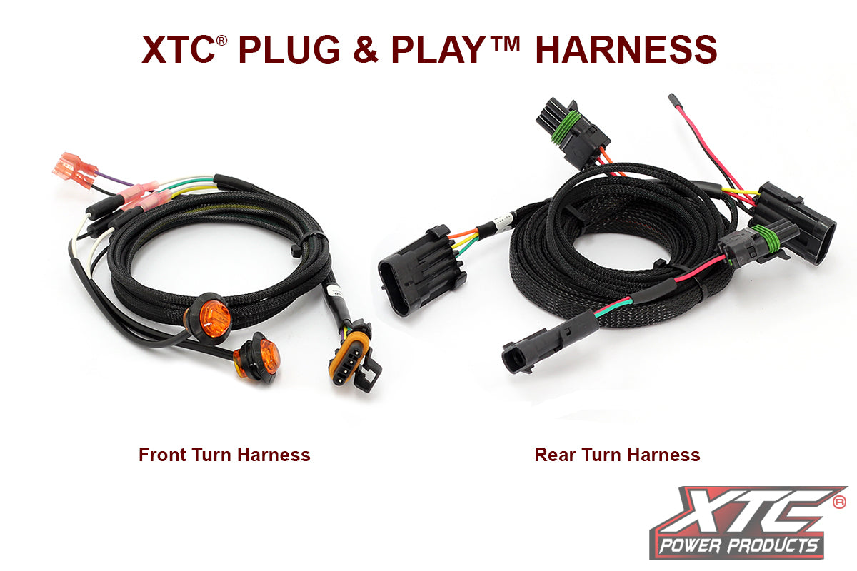 XTC 739aaecc5de089b5 | Can-Am Maverick X3 Plug and Play Turn Signal System with Horn