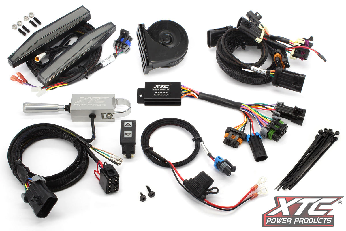 XTC 6bc03ed3eb71665a | Can-Am Commander Self-Canceling Turn Signal System with Billet Lever