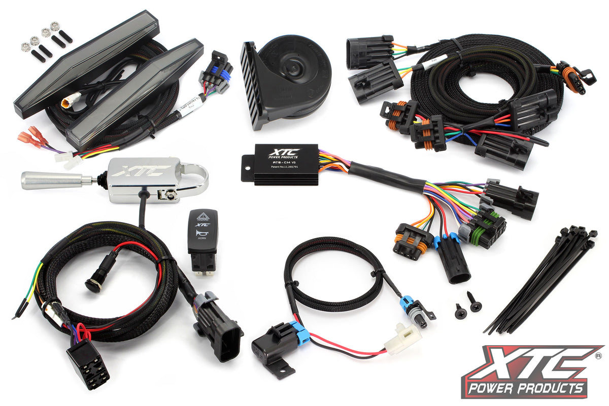 XTC 1b7b0c8aa29b63d0 | Can-Am Defender HD11 Self-Canceling Turn Signal System with Billet Lever