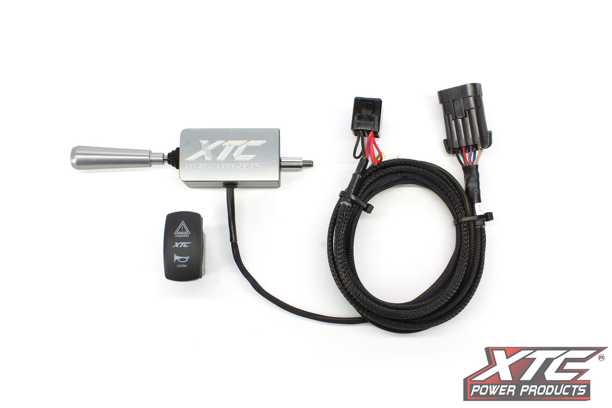 XTC 8996d5be18b36275 | Can-Am Maverick R Self-Canceling Turn Signal System with Billet Lever