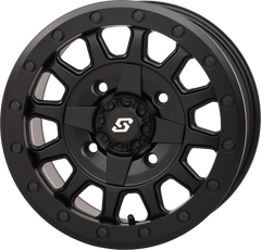 ADAPT DD WHEEL 14X7 5+2 4/137 & 4/156 MATTE BLACK