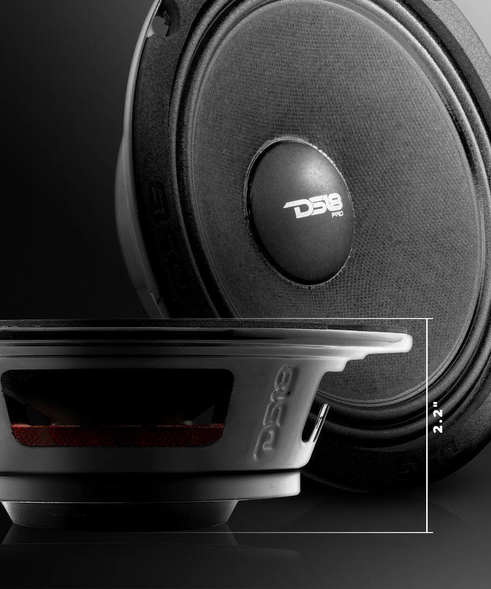 PRO 6.5" Shallow Neodymium Full-Range Loudspeaker 150 Watts Rms 8-Ohm - DS18