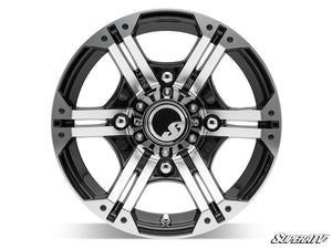 Standard XT Warrior Tires 32x10x14 on 14x7 Bandit H-Series Machined Finish Wheels 4/156 Pattern