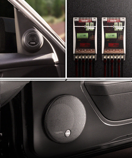 EXL 6.5" 2-Way Component Speaker System | 150W RMS 4-Ohm - DS18