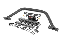 Safari Bar | 12" LED Light Bar | Black | Single Row | OE Modular Steel | Ford Bronco (21-26)