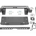 High Winch Mount | All Models | 20 Inch Black Single Row LED | DRL | Ford Bronco (21-26)
