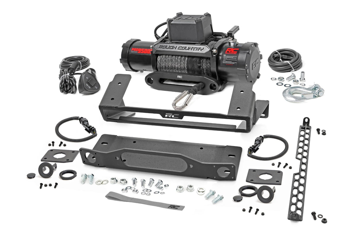 High Winch Mount | All Models | 9500S | Ford Bronco 4WD (2021-2026)