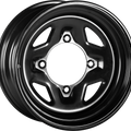 SEDONA STEEL 14X7 4/156 4+3 BLK 14MM