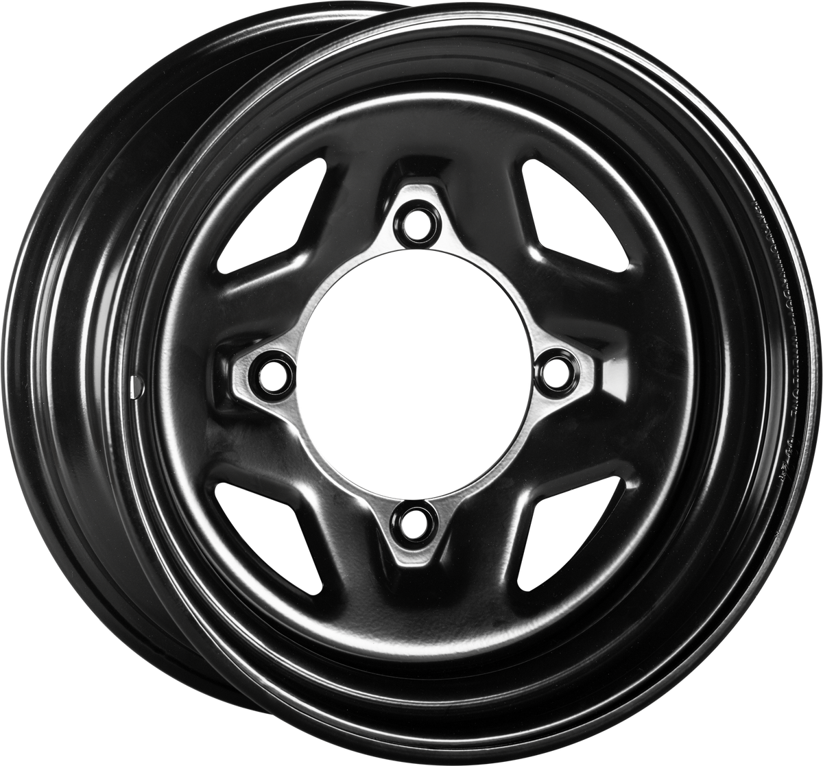SEDONA STEEL 14X7 4/156 4+3 BLK 14MM