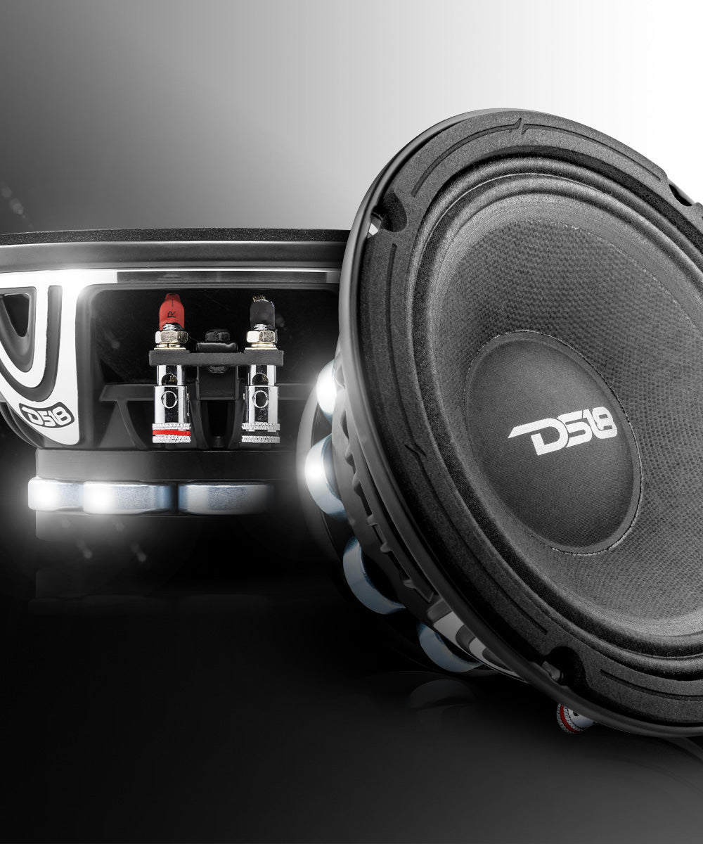 XL 6.5" Neodymium Rings Mid-Range Loudspeaker 325 Watts 4-Ohm - DS18