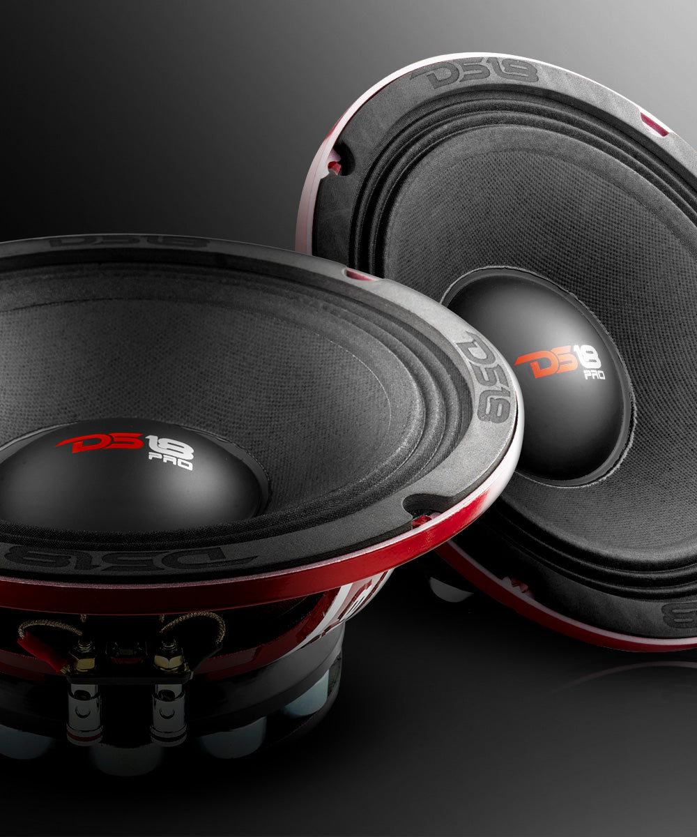 PRO 8" Neodymium Mid-Range Loudspeaker 400 Watts Rms 4-Ohm - DS18