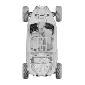 Can-Am Maverick X3 Dashboard Panel Loaded with 6.5" Speaker and RGB Lights - DS18