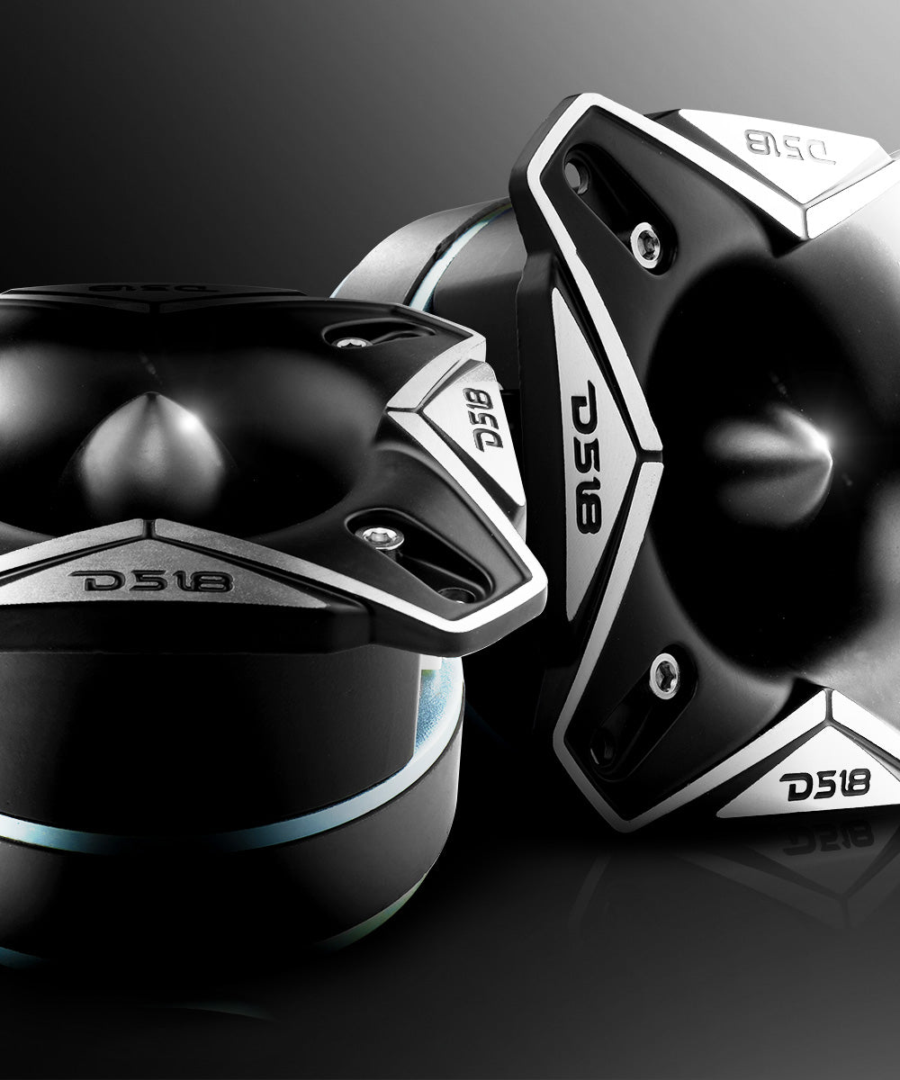 3.8" Super Bullet Tweeter | 250W RMS 1.5" Titanium 4-Ohm Vc - DS18