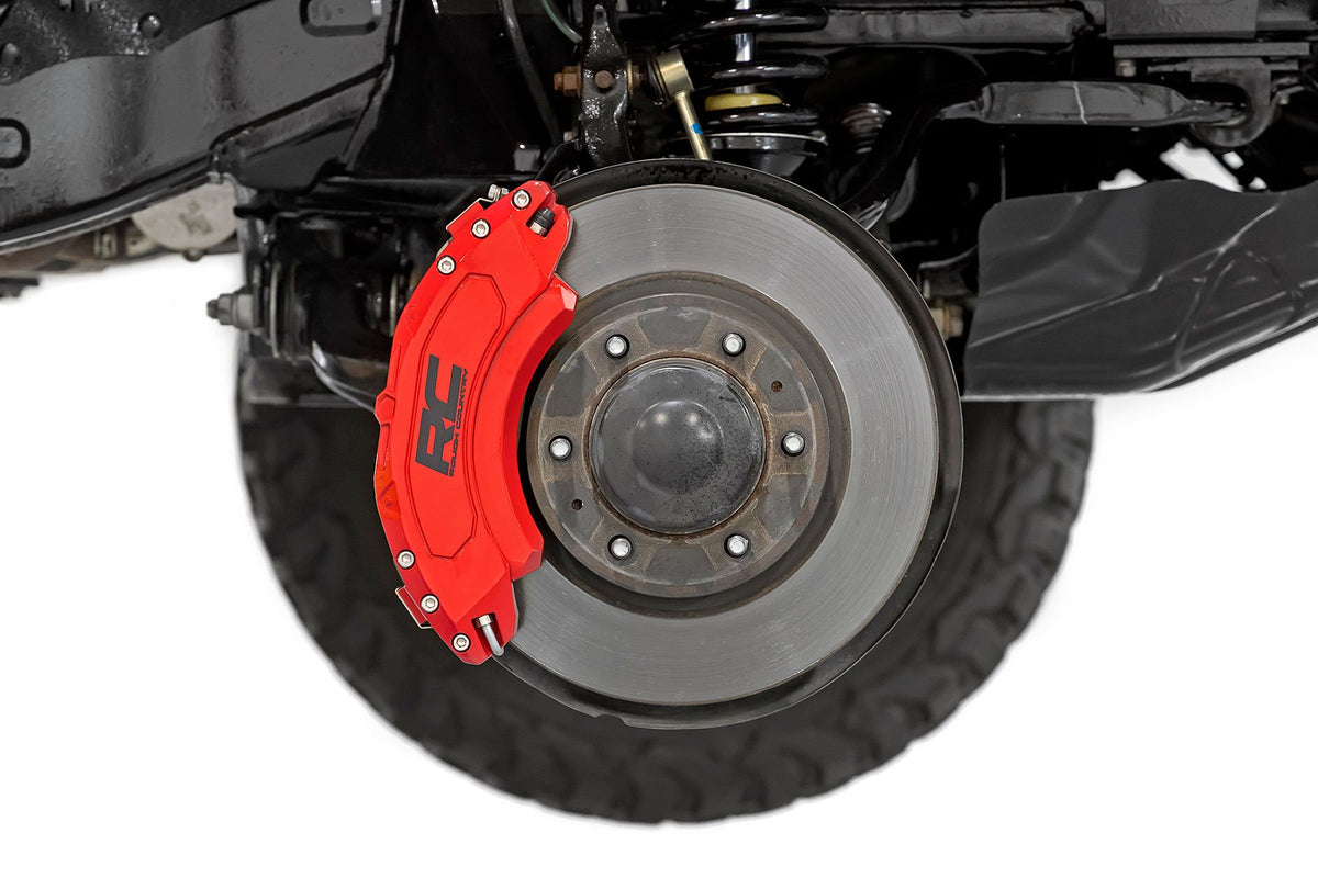 Caliper Covers | Front and Rear | Red | Ford Bronco 4WD (2021-2026)
