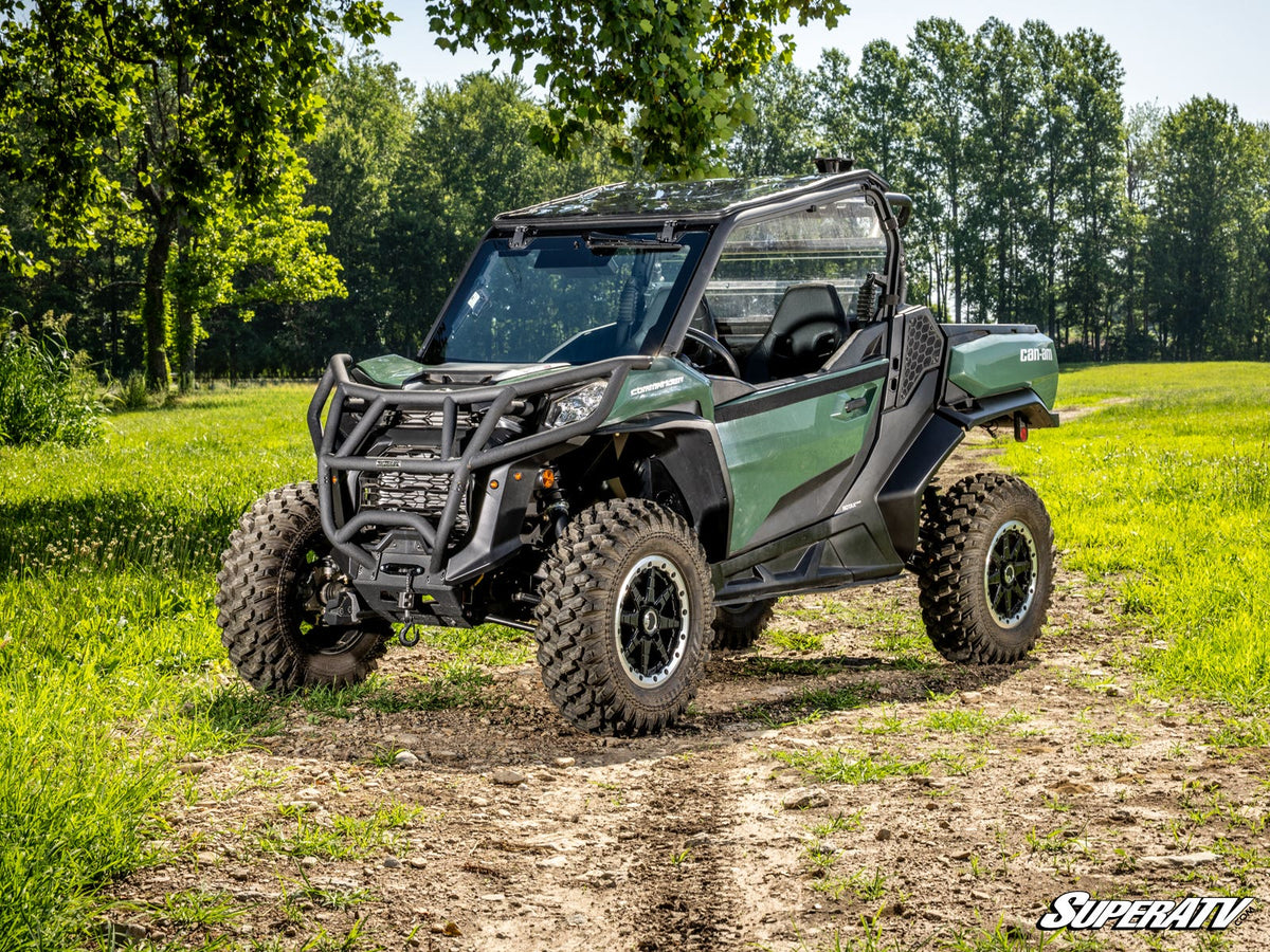 Can-Am Maverick Trail MaxDrive Power Flip Glass Windshield - With Wiper