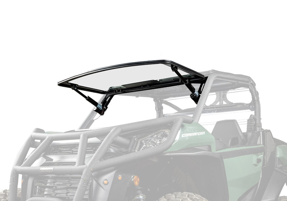 Can-Am Maverick Trail MaxDrive Power Flip Glass Windshield - No Wiper