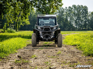 Can-Am Commander MaxDrive Power Flip Glass Windshield - No Wiper