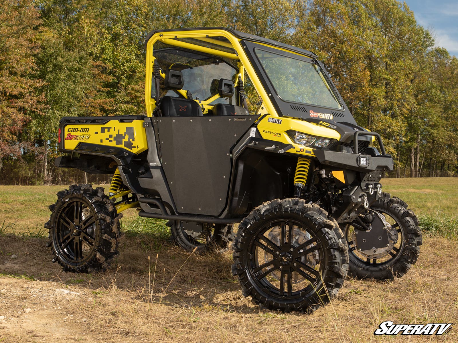 Can-Am Defender 8in. Portal Gear Lift - Dual Idler - 60% Gear Reduction - Billet Housing