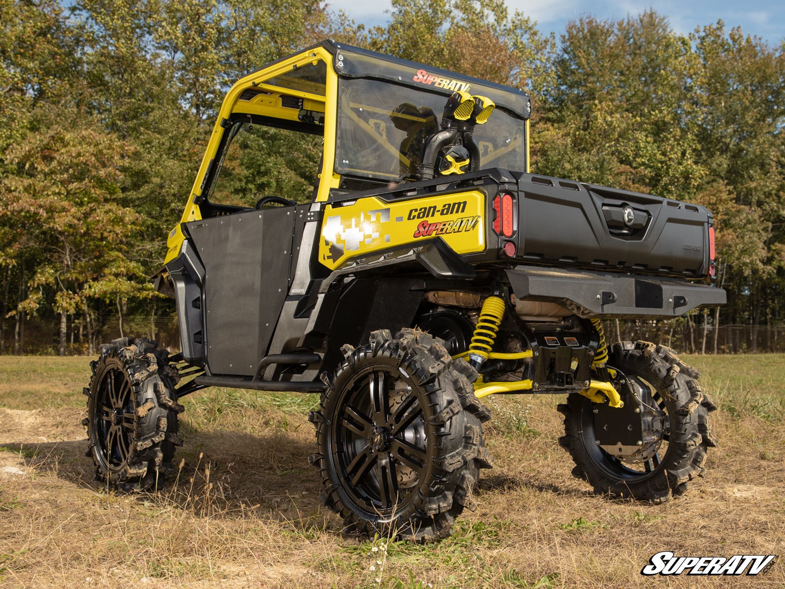 Can-Am Defender 8in. Portal Gear Lift - Dual Idler - 60% Gear Reduction - Billet Housing